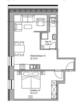 2-Zimmer-Wohnung im Zentrum von Straubing