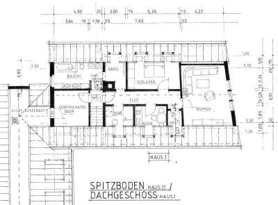 3-Zimmer-Dachgeschosswohnung in Wolframs-Eschenbach