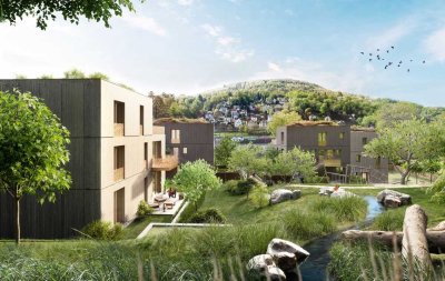 2-Zimmer-Neubauwohnung am Neckar