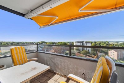 Charmante 3 Zimmer-Wohnung mit Elbblick und Zugang zu Pool und Sauna!