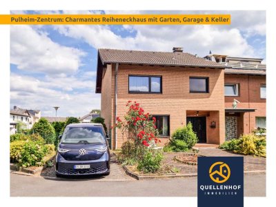 Reiheneckhaus mit Garten, Garage, Keller & Ausbaureserve – bezugsfrei & im Volleigentum!