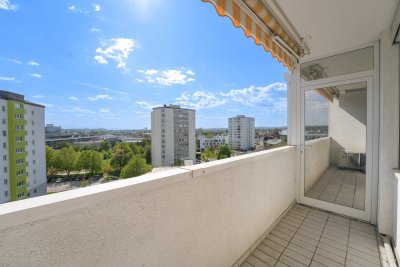 Fernblick - 2 Zimmer Wohnung mit Tiefgaragenstellplatz Wels / Neustadt