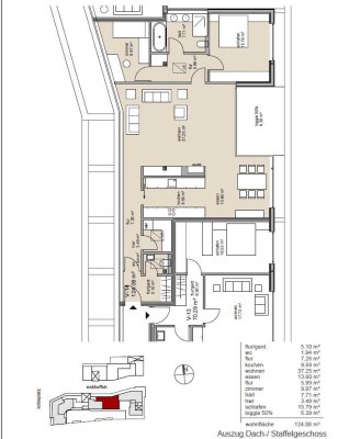 Exklusive Penthouse-Wohnung in Toplage von Gütersloh