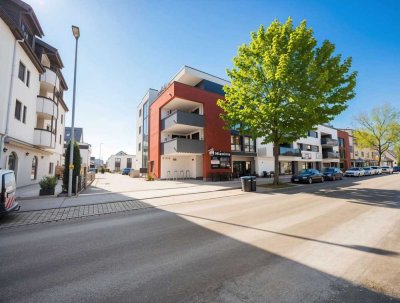Moderne 2 Zi.-Citywohnung mit Aufzug und überdachter XXL-Terrasse im Zentrum von Senden