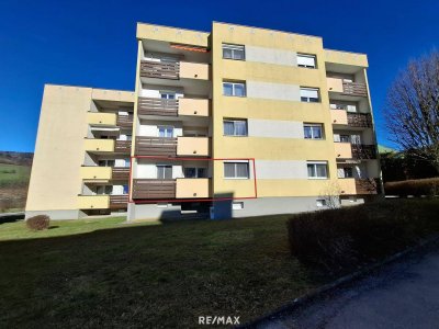 Helle, hochwertige 3-Zimmer Eigentumswohnung mit Loggia in Traisen