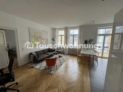 Tauschwohnung: Helle Altbauwohnung mit hohen Decken im Lehel