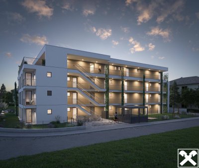 PROVISIONSFREI-3 Zimmer Erdgeschoßwohnung mit Garten