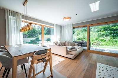 Neubau-Gartenwohnung in Ruhelage