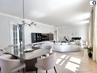 360 TOUR // LUXUSSANIERTE &amp; MÖBLIERTE STIL-ALTBAUWOHNUNG BEI STAATSOPER