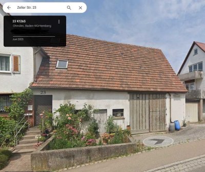 Altes Bauernhaus um 1880 in Ohmden