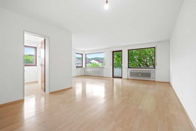 Lichtdurchflutete 2-Zimmer Wohnung mit großzügigen Balkon in Blaustein