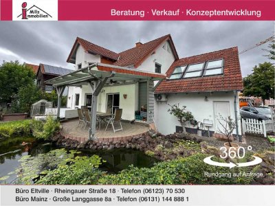 Freistehendes Traumhaus mit schönem Garten
in ruhiger Lage von Trebur-Geinsheim