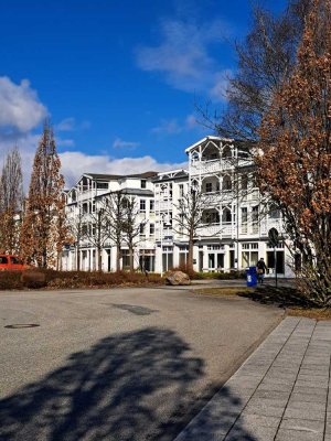 Stilvolle, gepflegte 1-Raum-Wohnung mit Balkon im Seepark Sellin