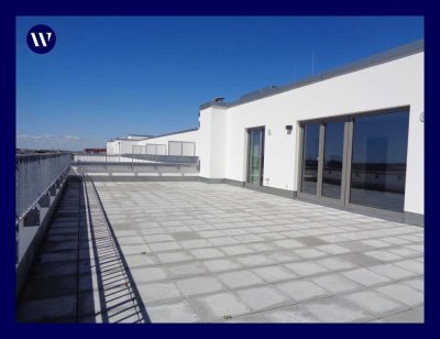 °What a Feeling° 3-Zimmer-Penthouse mit Süd/West-Dachterrasse, Einbauküche + Gäste-WC + Aufzug