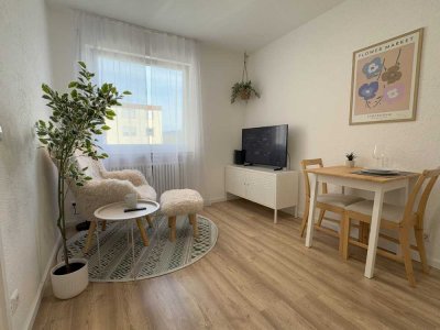 Voll möblierte 1-Zi-Whg. in Zell u. A. // WLAN, TV, Küche, Möbel incl.