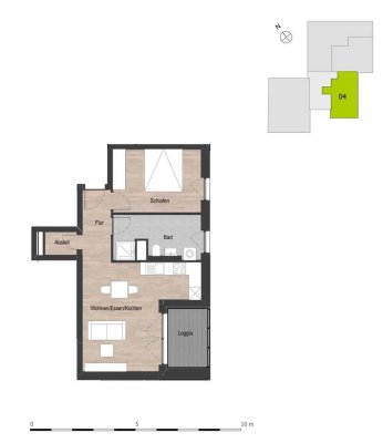 Erdgeschoss - Wohnung 04