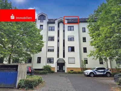 Schöne Etagenwohnung mit Dachraum, Loggia und Stellplatz in Bahnhofsnähe von Neu-Isenburg