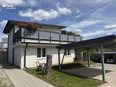 Ruhige 3-Zimmer-Gartenwohnung mit Terrasse &amp; 2 Parkplätzen | Baujahr 2014