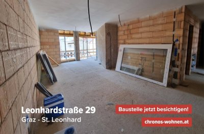 PROVISIONSFREI! Neubauprojekt 1-Zimmerwohnung direkt in der Leonhardstraße!