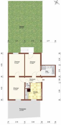 Sonnige und leistbare Gartenwohnung - provisionsfrei auf www.riedersbach.com