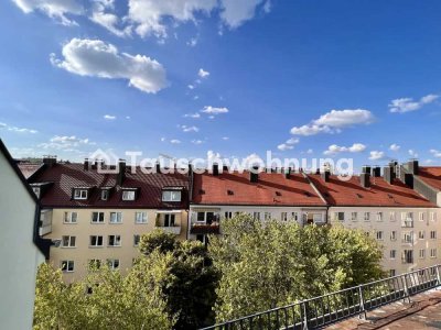 Tauschwohnung: Tauschen 2-Zimmer Dachgeschoss-Wohnung in perfekter Lage