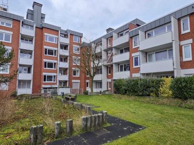 Helle 2-Zimmer-Wohnung mit Balkon und Garage in Münster-Gievenbeck