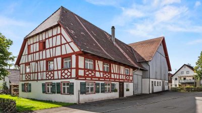 Bad Waldsee - Reute
Denkmalgeschütztes Bauernhaus auf großzügigem Grundstück
