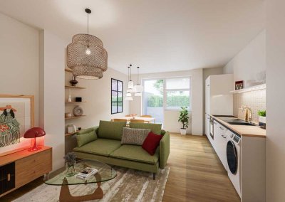 Nürnberg Zentrum: 3-Zimmer-Wohnung mit ca. 72 m² Wohnfläche