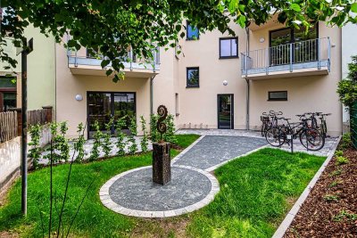 Großzügig Wohnen im modernen Neubau aus 2021. Mit Terrasse, Wanne/Dusche und Fußbodenheizung.