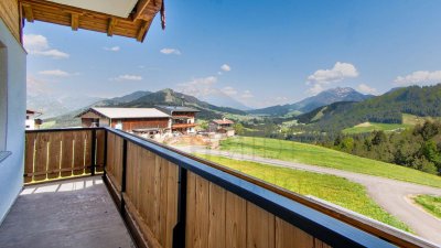 102 m² Dachgeschosswohnung in Fieberbrunn – Wohnen am Bauernhof in Traumlage
