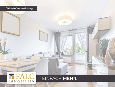 Einfach Mehr: 4-Zimmer-Etagen-Wohnung, 120 m², Kachelofen, Süd-Balkon, Garage. Top-Lage.