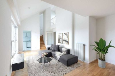 helle DG-Maisonette in Wildau: 105 m², Aufzug, Terrasse, bezugsfrei, Stellplatz, provisionsfrei!