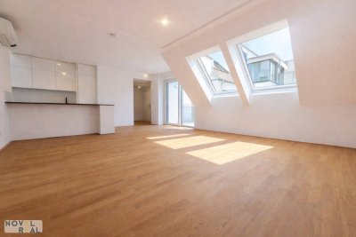 Traumhafte Dachgeschoßwohnung im Herzen des 9. Bezirks - Erstbezug!