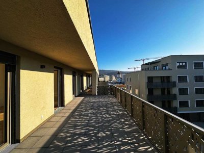 Highlight-Penthouse in der Bahnstadt