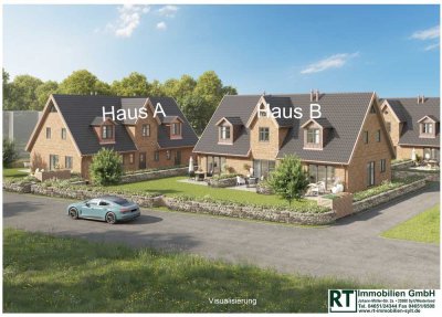 Sylt/Tinnum Neubau von Hausteilen