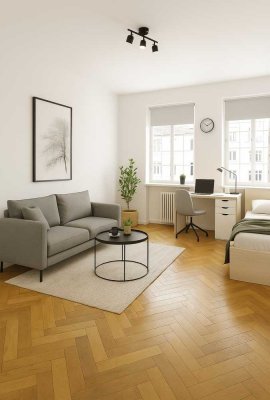 Modernes Wohnen in saniertem Altbau – 4 WG-Zimmer in Erstbezug nach hochwertiger Kernsanierung