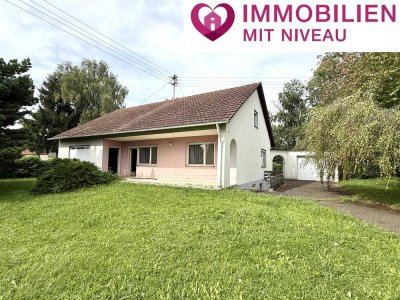 3,2,1 meins! Bungalow ähnliches Wohnen in Dillingen-Donaualtheim! Einfamilienhaus in Bestlage!