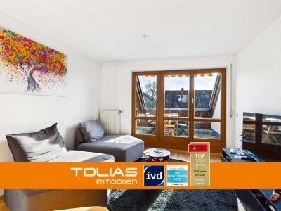 Unten das Leben, oben die Ruhe – Maisonette-Wohnung zwischen Stadt und Grün