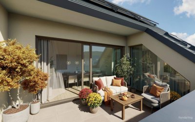 Helle Penthousewohnung mit Terrasse