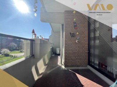 Bezugsfreie 2-3 Zimmerwohnung mit zwei Balkonen in Rheinnähe zu verkaufen!
