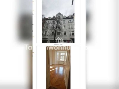 Tauschwohnung: 3 Zimmer Altbauwohnung in Schwabing 96qm suche kleiner