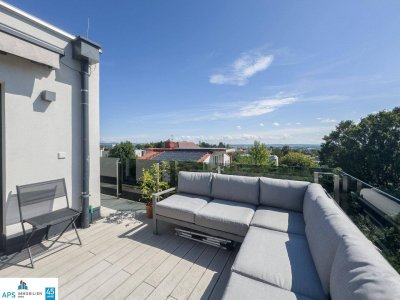 BLICK AUF WIEN - lichtdurchflutete Dachgeschossmaisonette in Grünlage