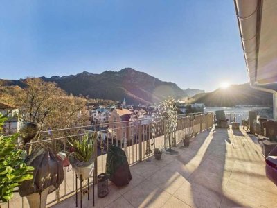 Bergblick-Penthouse mit spektakulärem Ausblick in Bestlage