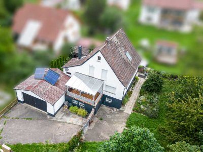 Platz für Ideen! Einfamilienhaus mit Doppelgarage in Söhnstetten