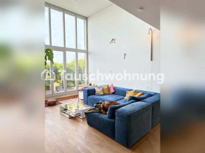Tauschwohnung: Helle Wohnung mit Dachterrassen im Belgischen Viertel