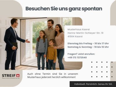 Individuelles bauen mit Beratung im Musterhaus Kaarst