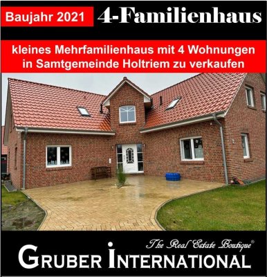 neu gebautes, hochwertiges 4-Familienhaus in Samtgemeinde Holtriem zu verkaufen