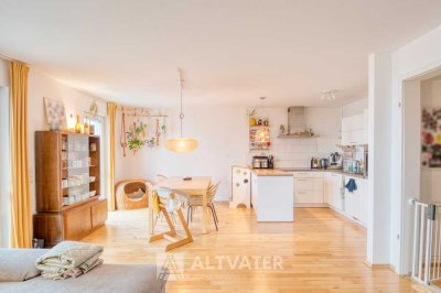 Traumhafte 3,5-Zimmer EG Wohnung mit Garten, Einbauküche und TG-Platz in verkehrsruhiger Lage