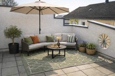 Modernes Platzwunder am Frankfurter Berg: 113 m² Wohnglück mit Dachterrasse & Fernwärme!
