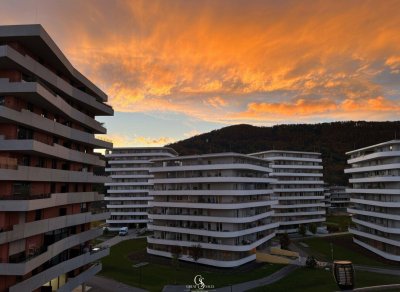 Moderne 2-Zimmer-Wohnung mit Balkon und Fernblick in ruhiger Lage – GreenCity Graz-Straßgang